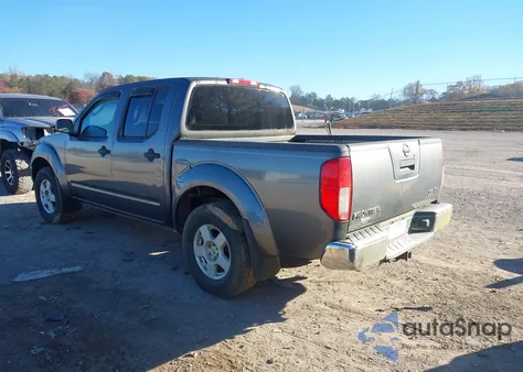 2005 Nissan Frontier Se из США, поврежденный, VIN 1N6AD07W15C434644